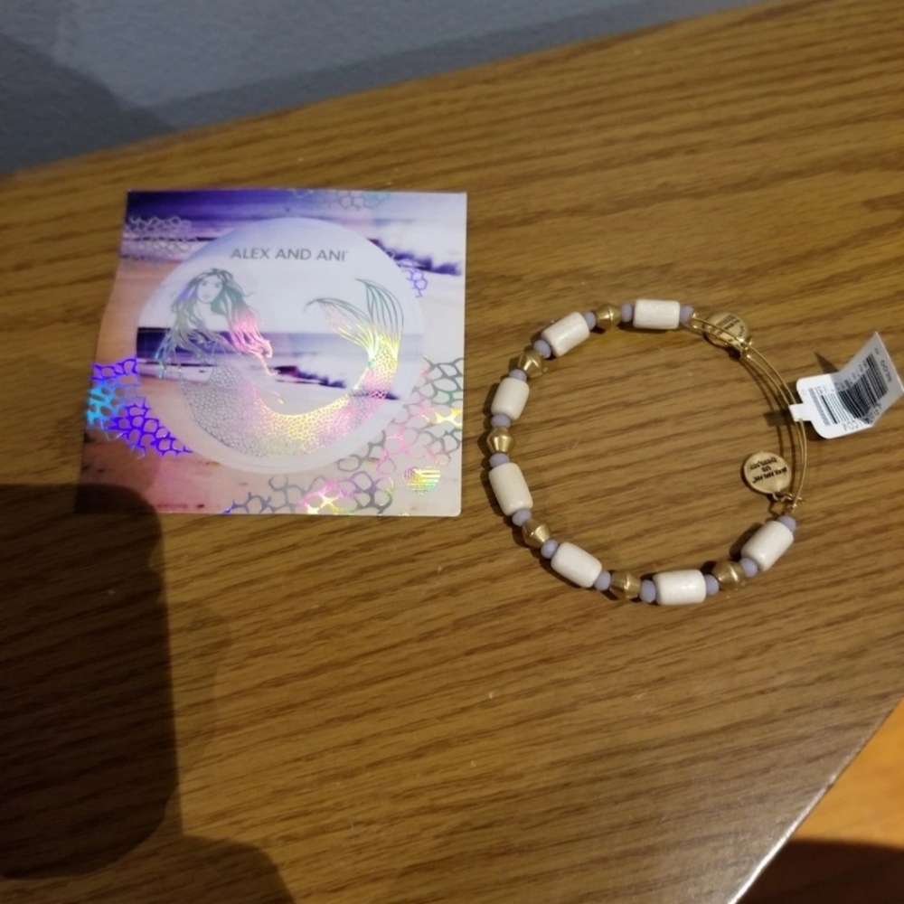 Alex and Ani Dragonfruit Palm Bangle